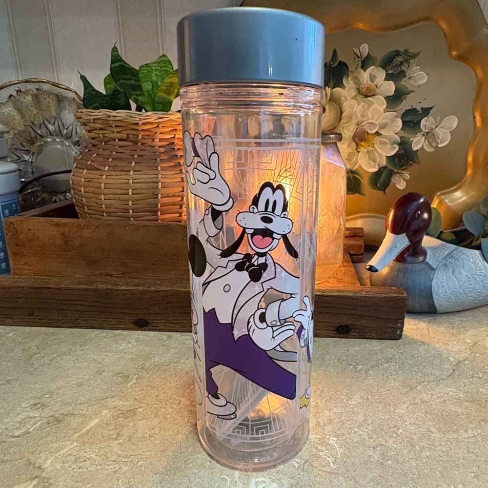 Disneyland Mickey Mouse and Friends Disney 100 Years Of Wonder Water Bottle New - Picture 2 of 9
